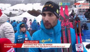 Fourcade «Les meilleurs ont gagné aujourd'hui» - Biathlon - CM