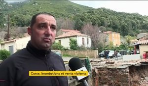 Intempéries : la Corse frappée par des pluies diluviennes