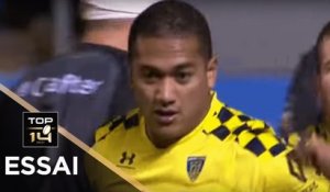 TOP 14 - Essai Sipili FALATEA (ASM) - Toulon - Clermont - J11 - Saison 2019/2020