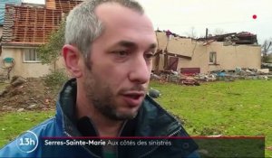 Intempéries : un violent coup de vent a ravagé le village de Serres-Sainte-Marie