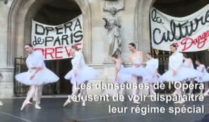 A l'Opéra de Paris, un ballet contre la réforme des retraites
