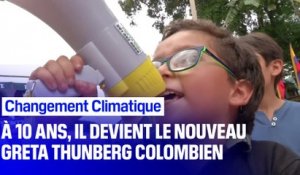 À 10 ans, ce colombien mène le combat contre le changement climatique