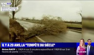 Il y a 20 ans, la "tempête du siècle" touchait la France