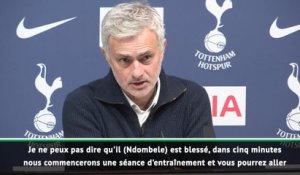 19e j. - Mourinho donne des nouvelles de Ndombele