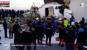 Kazakhstan : Un avion de ligne s’écrase après le décollage (Vidéo)