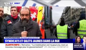 Philippe Martinez: "La mobilisation est toujours là, c'est un vrai message pour le gouvernement"