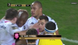 Top 14 - Gaël Fickou perce la défense de Montpellier !