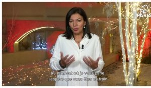 Anne Hidalgo présente ses voeux aux Parisiens pour 2020