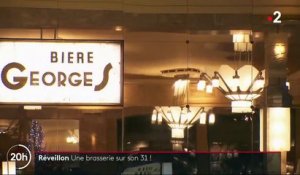 Nouvel An : la brasserie Georges à Lyon se met sur son 31 !
