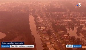 Australie : face aux incendies, des villes entières forcées d'évacuer leurs habitants