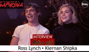 Les Nouvelles Aventures de Sabrina : interview Make A Wish de Kiernan Shipka & Ross Lynch