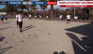Demi-finale féminin MAILLARD vs VIREBAYRE : National doublette à pétanque de PALAVAS 2019