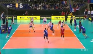 La France bat la Serbie d'entrée - Volley - TQO (H)
