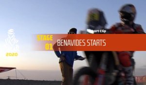 Dakar 2020 - Étape 1 / Stage 1 - Benavides Starts