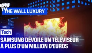 7 mètres de diagonale, 8K, 1,2 million d'euros : Samsung dévoile un son gigantesque téléviseur