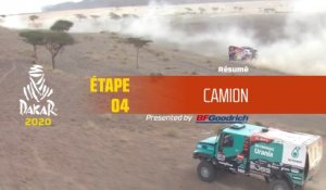 Dakar 2020 - Étape 4 (Neom / Al Ula) - Résumé Camion