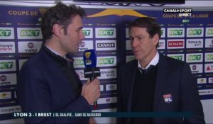 La réaction de Rudi Garcia après Lyon / Brest - Late Football Club