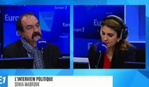 Grève : Philippe Martinez affirme que "l'opinion publique soutient toujours le mouvement"