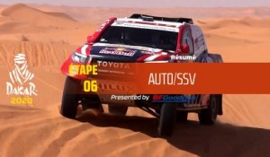 Dakar 2020 - Étape 6 (Ha’il / Riyadh) - Résumé Auto/SSV