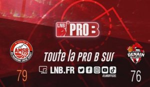 PRO B : Aix-Maurienne vs Denain (J14)