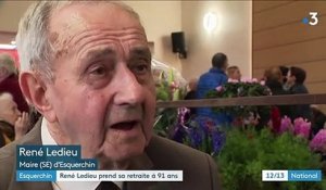 Nord : René Ledieu, doyen des maires de France, va quitter son poste à 91 ans