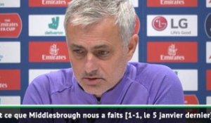 FA Cup - Mourinho : "Nous atteignons nos limites"