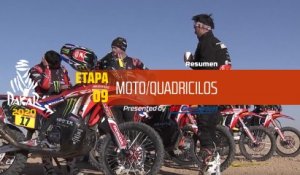 Dakar 2020 - Etapa 9 (Wadi Al-Dawasir / Haradh) - Resumen Moto/Quadriciclos