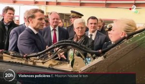 Violences policières : Emmanuel Macron hausse le ton