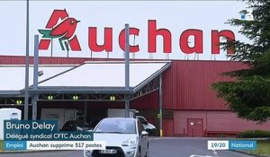 Plan social : Auchan annonce la suppression de 517 postes