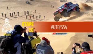 Dakar 2020 - Étape 10 (Haradh / Shubaytah) - Résumé Auto/SSV