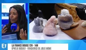 La France bouge : Ophélie Ibouily, fondatrice de Jolee Mome, marque de chaussons chic et cosy pour toute la famille, made in Rhône-Alpes