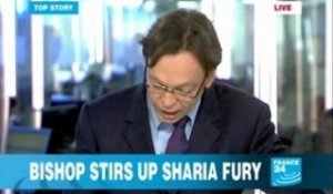 Bishop stirs up sharia fury-France24 EN