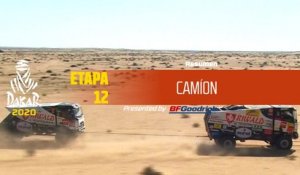 Dakar 2020 - Etapa 12 (Haradh / Qiddiya) - Resumen Camión