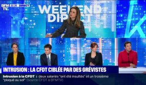 Intrusion: La CFDT ciblée par des grévistes - 17/01