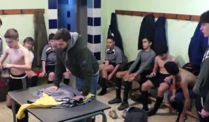 U15 (B) ....Dans les vestiaires de Mouliets