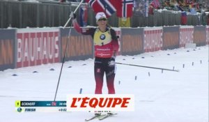 Eckhoff remporte la poursuite - Biathlon - CM (F)