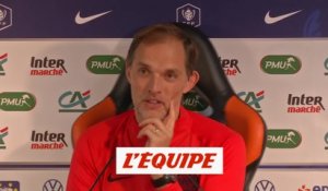 Tuchel, sur un départ de Cavani «Je ne sais pas» - Foot - Coupe de France - PSG