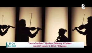 20 JANVIER 2020 - Quatuor Debussy "Jeux d'ombres", Il y aura la jeunesse d'aimer, Festival Aux Rires Etc, Möbius