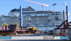 Saint-Nazaire : commande record pour les chantiers navals