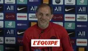 Tuchel «Le triplé de Mbappé ? Il ne rigole pas» - Foot - C. Ligue - PSG