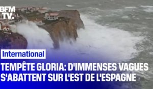 Tempête Gloria: d'immenses vagues s'abattent sur l'est de l'Espagne