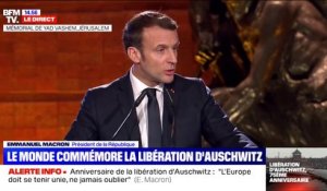 Emmanuel Macron: "Face à ce nouvel antisémitisme, il ne faut rien céder"
