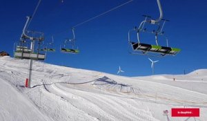 Serre Chevalier:  des éoliennes pour faire tourner les télésièges