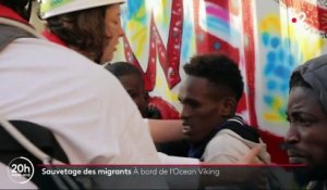 Sauvetage de migrants : à bord de l'Ocean Viking