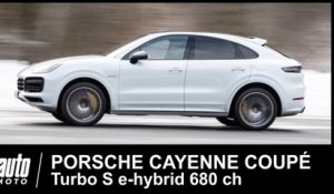 Porsche Cayenne Coupe Turbo S e-hybride 680 ch ESSAI POV AUTO-MOTO.COM