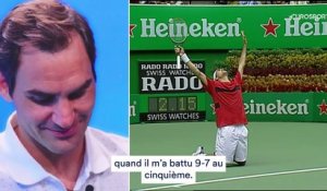 EXCLUSIF - Federer : "2017, c'est très fort et spécial, parce que je ne m'y attendais pas"