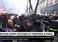 EN DIRECT - Manifestation de pompiers à Paris: Des tensions éclatent avec les forces de l'ordre dans le cortège - VIDEO