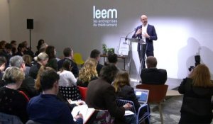 Conférence de presse annuelle 2020 du Leem - Discours de Frédéric Collet, président du Leem