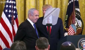 Proche-Orient : Donald Trump et Benjamin Netanyahu présentent leur plan de paix