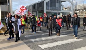 Manifestation à Lorient contre la réforme des retraites